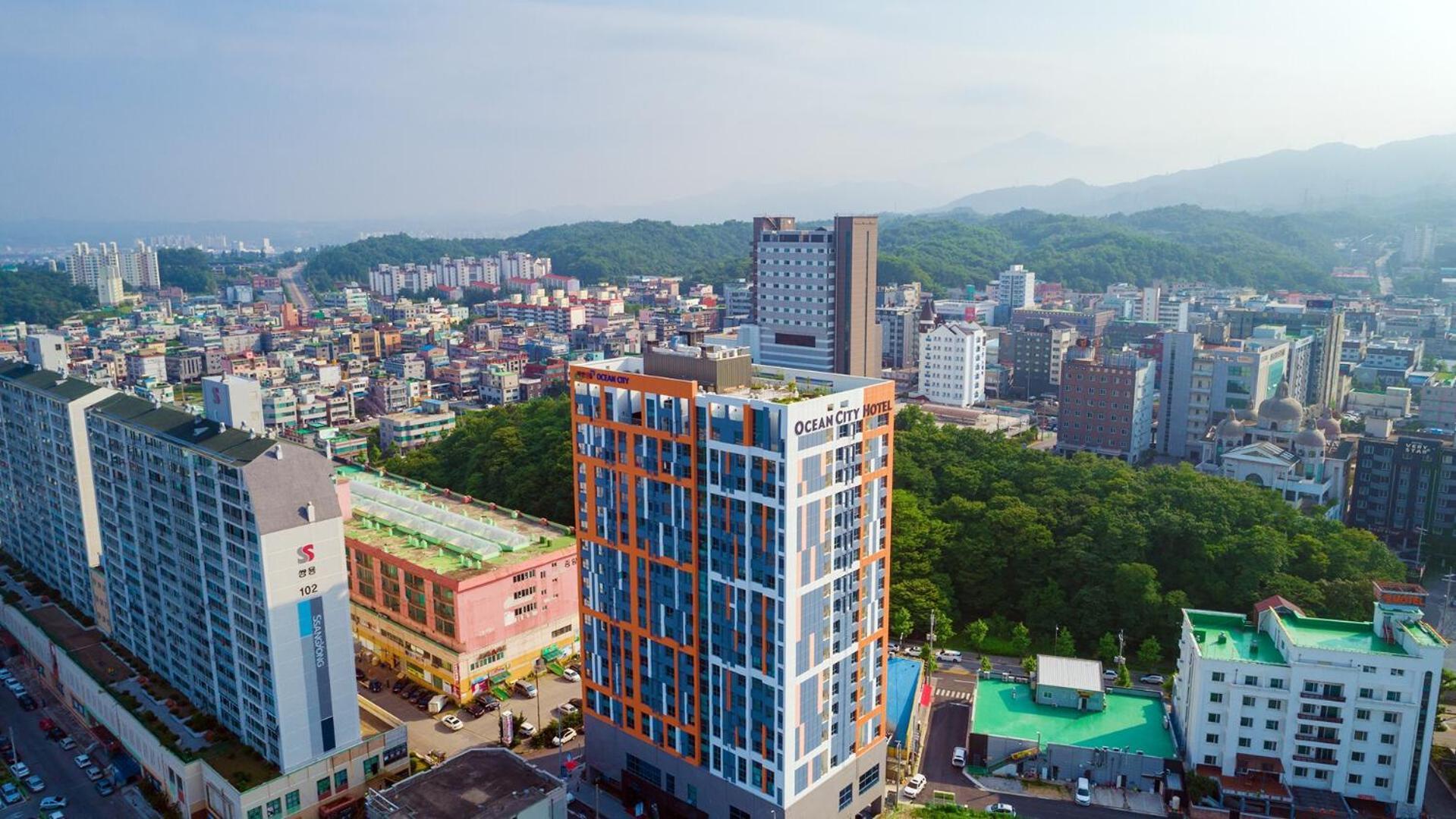 Donghae Beach Hanseom Hotel Exterior photo